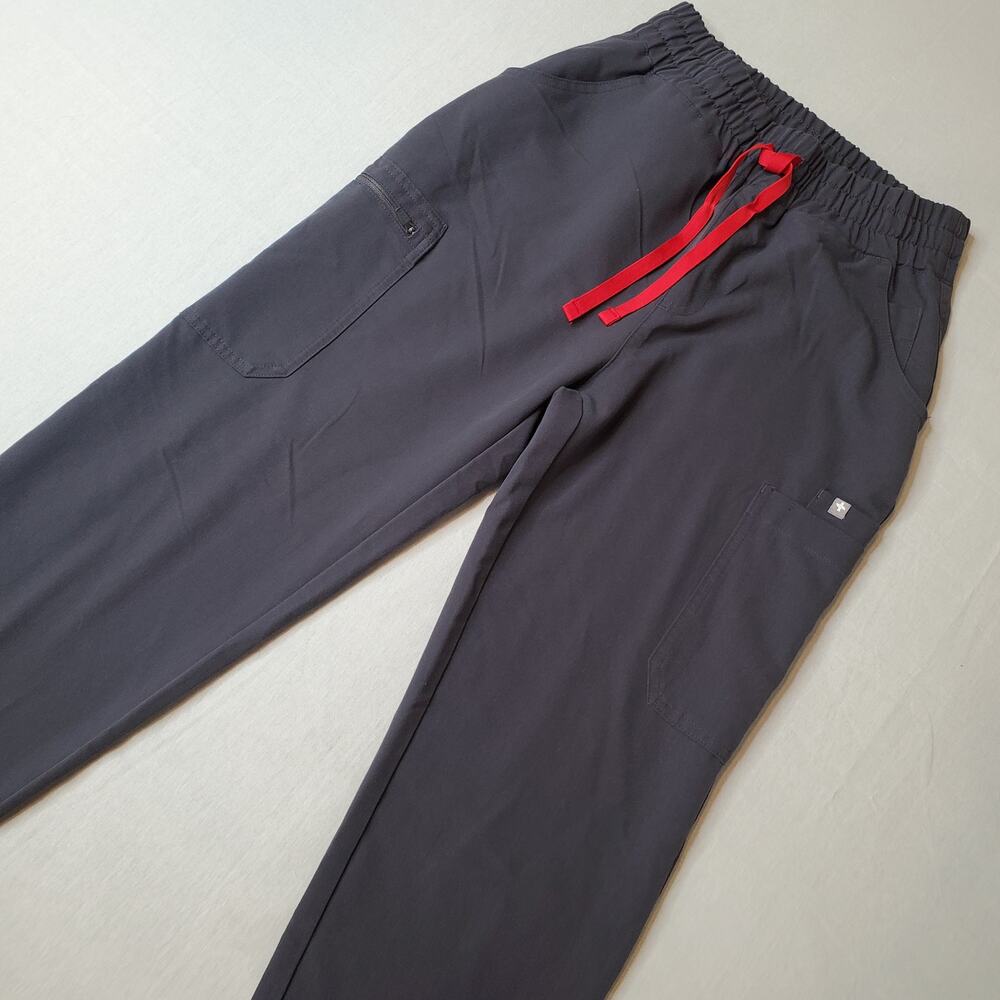 Figs Women's Size XS Yola Skinny Scrub Pant Gray W20SW2031T